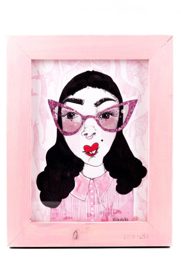 Miss Mary framed print