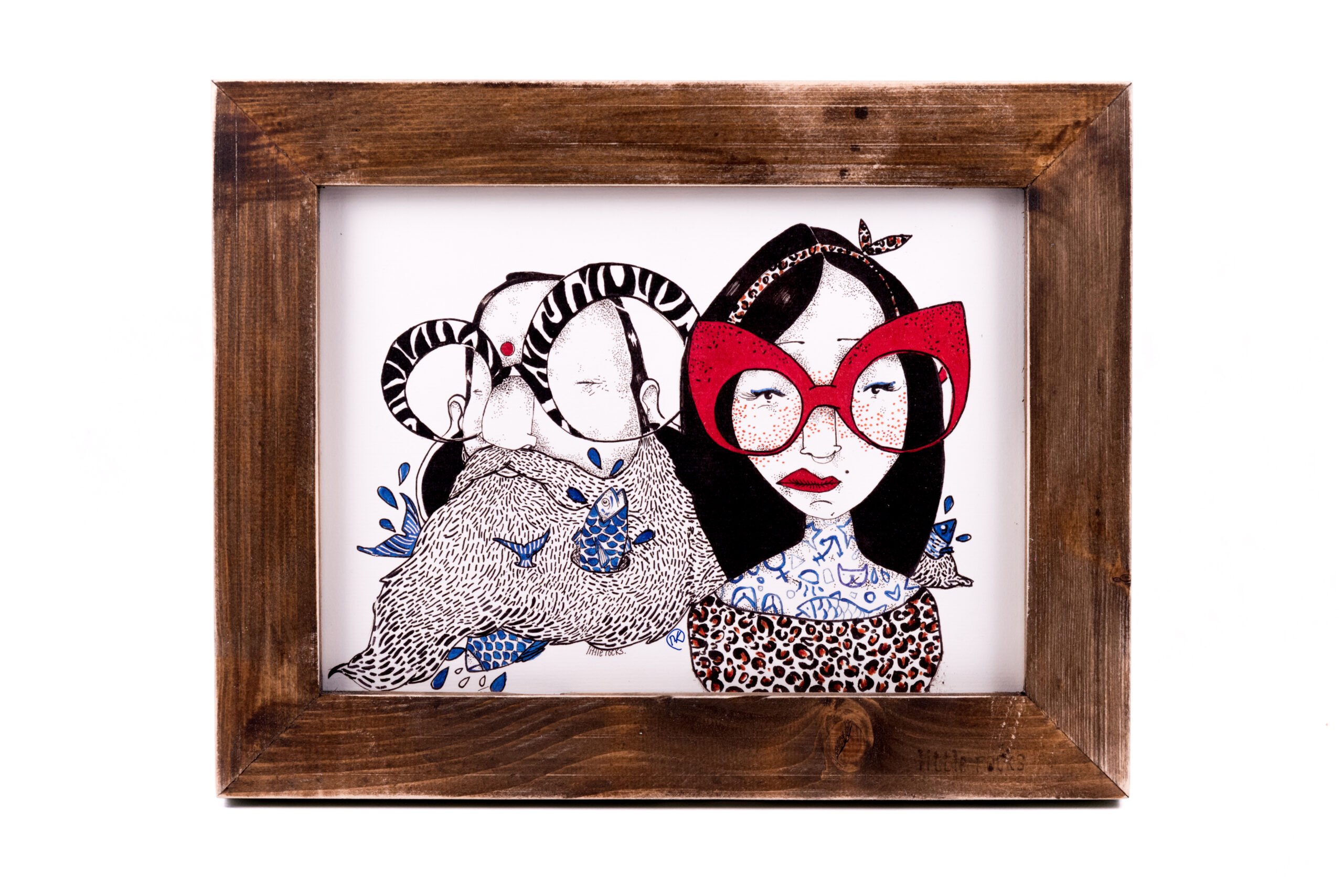 What's for Dinner II framed print