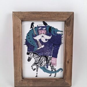 The Knight framed print